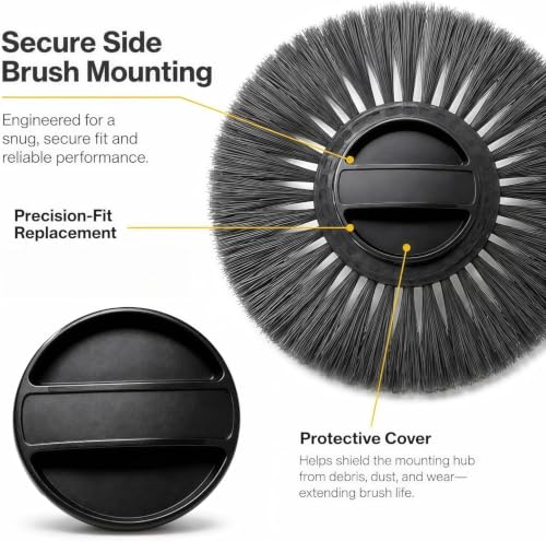 Side Brush Cap Compatible with Karcher S4 Twin Sweeper 2-Pack