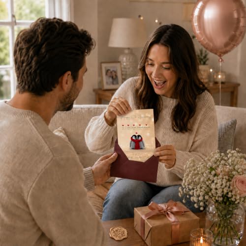 Funny 10th Anniversary Card - Sweet Wedding Gift for Couple - Isenwill