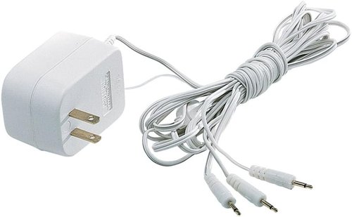 Department 56 AC/DC Adapter Lights for Villages - White | Essential Accessories (56.55026)