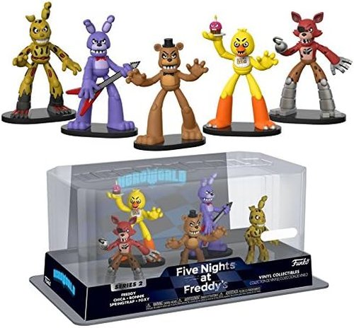 Funko - Five Nights at Freddy's FNAF Original Crew 5-Pack | Collectible Action Figures