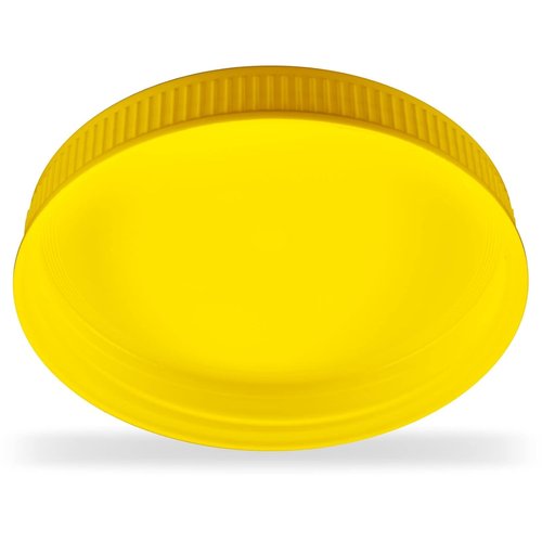 Carlisle FoodService Products Stor N' Pour Bottle Caps Lids with Stacking Ridge for Bar, Kitchen, And Restaurants, Plastic, 3.5 Diameter, Assorted, (Pack of 12)