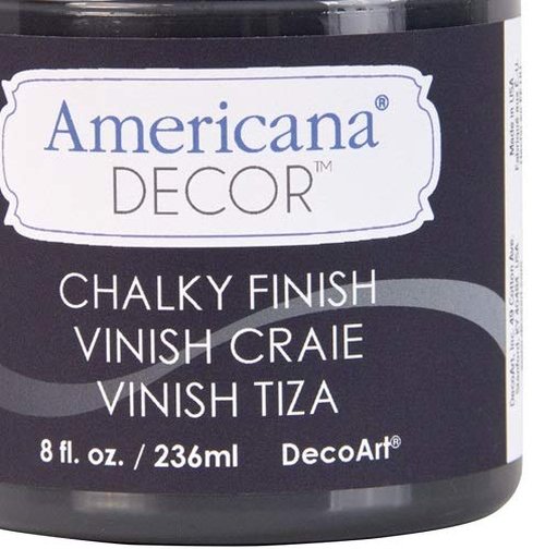 DecoArt Americana Chalky Finish Paint, 8-Ounce, Relic, Metallic