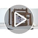 16x20 Inch Wooden Picture Frame Set of 2 with Plexiglass - Vintage Wall Art