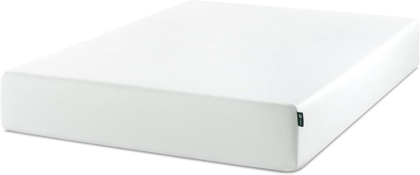 Zinus Memory Foam Mattress - 10 Inch Green Tea Infused Comfort | Queen Size