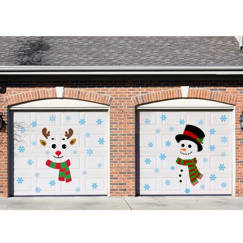 IMISHM Christmas Snowman Wall & Door Sticker - Holiday Decor, 6 Pcs Variation of THIS listing