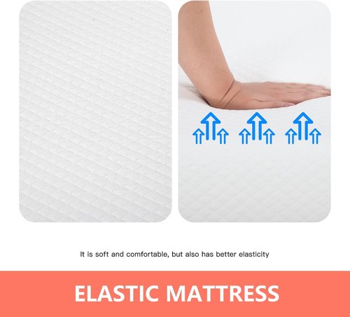 FDW 5-Inch Queen Mattress - Medium Firm Gel Memory Foam | CertiPUR-US Certified | Pressure Relief & Cooling Comfort