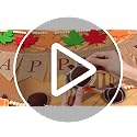 Christmas Felt Banner Set Pink White Gingerbread Holiday Decorations