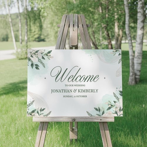 Custom Foam Board Poster Sign - 24x36 Inch | 3/16 Inch Thick Personalized Event Signs for Weddings, Baby Showers & Announcements