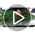2-Pack 6FT Real Touch Norfolk Pine Garland for Christmas Holiday Decor - Indoor Outdoor