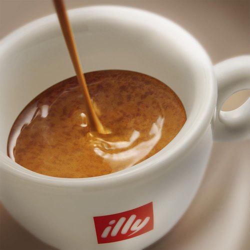 Illy Whole Bean Coffee - Classico Medium Roast with Caramel & Orange Blossom Notes - 100% Arabica - 17.6 Ounce