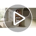 Over The Toilet Storage Cabinet Walnut Oak Bathroom Organizer with Arched Design
