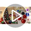 Large Outdoor Christmas Ornament Balls - Red 6-inch Shatterproof Set of 4 Variation of Red / 6" / 4PCS