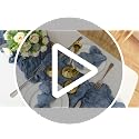 Navy Blue Cheesecloth Table Runner 6FT Set of 10 Boho Rustic Sheer Fabric for Wedding Party