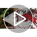 Artscope Christmas Throw Pillow Covers 18x18 Inch Set of 4 Red Scottish Tartan Snowman Reindeer Holiday Decor