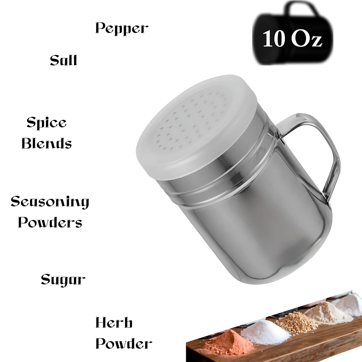 Ultimate Popcorn Seasoning Kit | Buttery Coconut Oil 32oz, Seasoning Salt 35oz & Stainless Steel Shaker 10oz