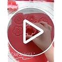 Pink Christmas Cookie Cutters Set 8 Pcs Baking Molds for Cookies Fondant and Pastries