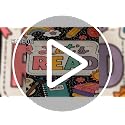 Reading Rug 4x6 Kids Play Area Rug Cartoon 05 Washable Non-Slip Bedroom Study Office