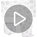 Christmas Kitchen Towels and Pot Holders Set with Snowflake Design