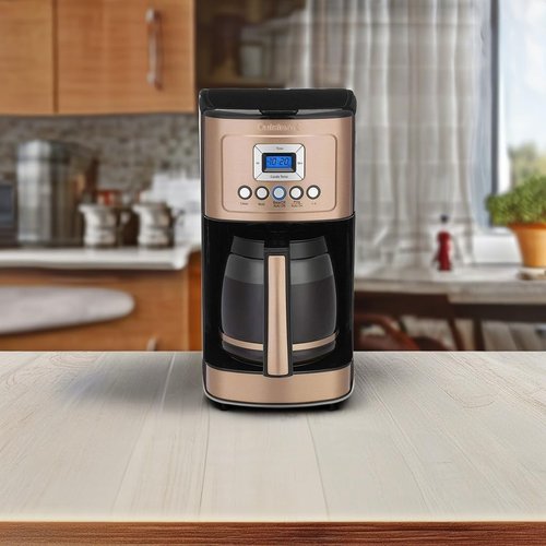 Cuisinart 14-Cup Coffee Maker - Fully Automatic with Brew Strength Control & 1-4 Cup Setting | Stainless Steel Copper