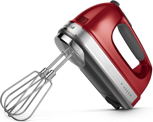KitchenAid 9-Speed Hand Mixer - Powerful Performance for Effortless Baking | Sleek Design