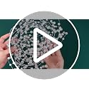 Faux Pearl Garland for Christmas Tree Wedding Decor 11.5ft Long Beaded String