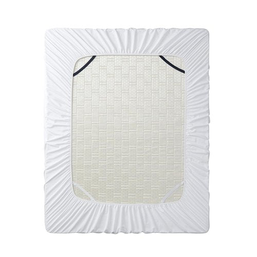 Hearth & Harbor Queen Fitted Sheet - Extra Deep Pocket for 18-24 Inch Mattresses | Ultra Soft 1800 Microfiber, Wrinkle-Free, White