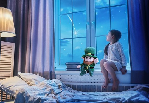illuOKey Leprechaun Plush Doll - Perfect St. Patrick's Day Decoration | 16 Inches for Kids