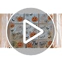 Halloween Window Clings 9 Sheets Reusable Static Decor for Glass & Mirrors