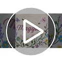 Personalized Baby Blanket - Soft Breathable Cotton Knit with Embroidered Name, Style 7 - Newborn Gift & Baby Shower Present