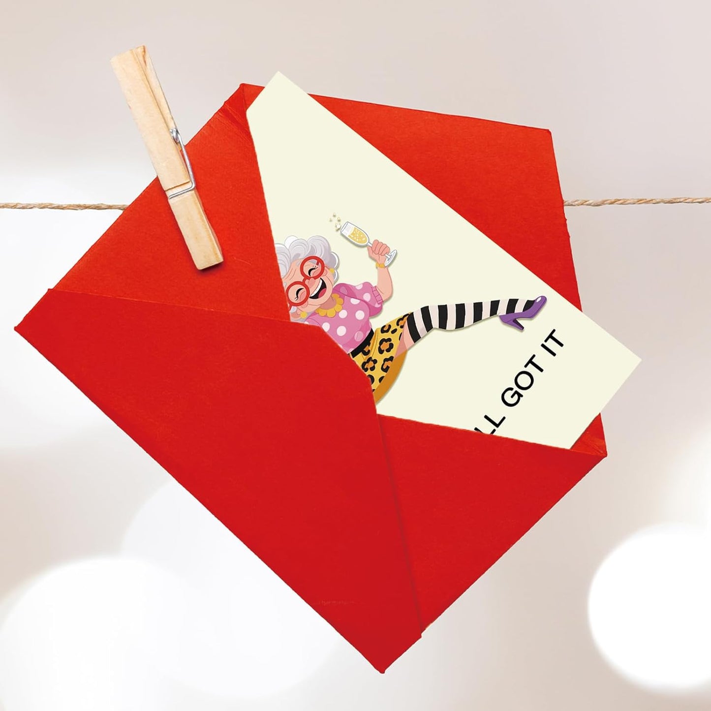 OJsensai 80th Birthday Card & Gifts for Women - Celebrate Her Special Day with Elegant Decorations