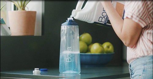 Bona Hardwood Floor Cleaner - Refillable Cartridge, 34 Oz | Eco-Friendly 2-Pack