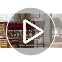 Christmas Round Tablecloth 90x90 Inch Red Plaid Holiday Decor - Washable