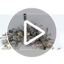 24 Inch Silver Ball Christmas Wreath - Artificial Holiday Door Decor