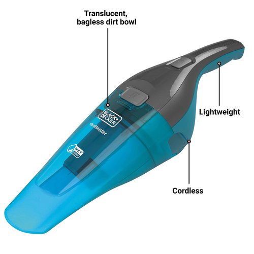 BLACK+DECKER dustbuster Wet/Dry Handheld Vacuum, Cordless Hand Vac (HNVC215BW52)