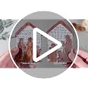 Nativity Music Sheet Christmas Decorations Set - Wooden Holiday Ornaments