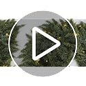 6FT Real Touch Cedar Garland for Christmas Decorations - Full Greenery