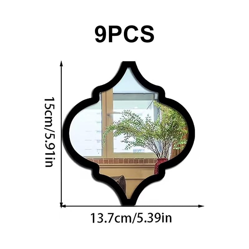 Large Decorative Round Mirror for Wall Decor