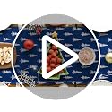 Blue Xmas Tree Table Runner 13x72 Inch Seasonal Holiday Decor for Home & Dining