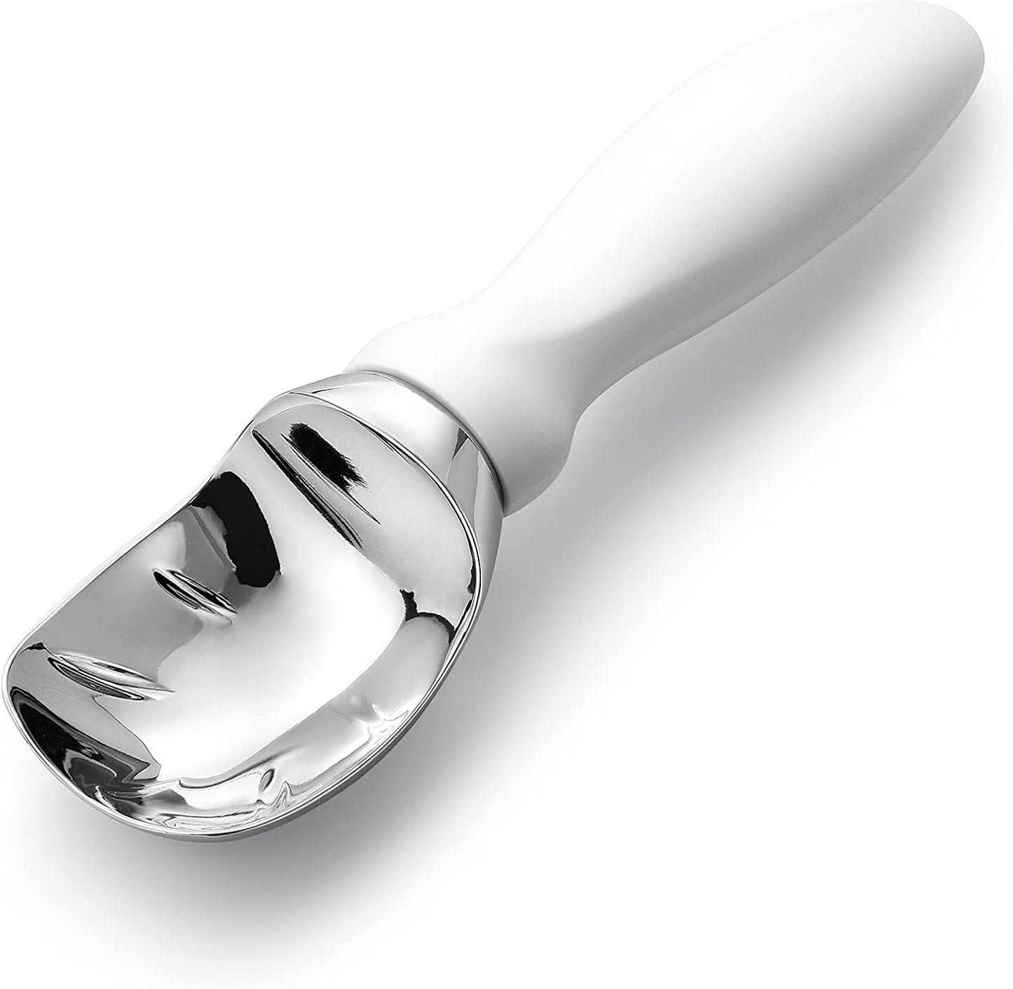 Spring Chef Ice Cream Scoop - Heavy Duty Metal Scooper with Comfortable Handle | Dishwasher Safe for Gelato, Sorbet, Sundae
