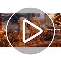 Gingerbread Christmas Decorations Set - Resin Holiday Figurines, Indoor Display