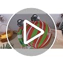 Christmas Disposable Plates Bulk Set - 120 Pcs 9 Inch Light Shaped Party Dinnerware with Variation Ornaments Ball
