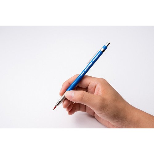 Staedtler Mars Carbon Lead, 2mm, Red, 4 Lead (204-E4-2)