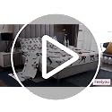 Beige Full Bed Sheets Set with Ghost Pumpkin Bats - Microfiber Breathable Soft