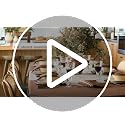 Solino Home 100% Linen Light Natural Table Runner - 14 x 90 Inches, Variation 03