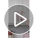 Large Candy Cane Handle Covers 8 Pack - Festive Holiday Cabinet Decor
