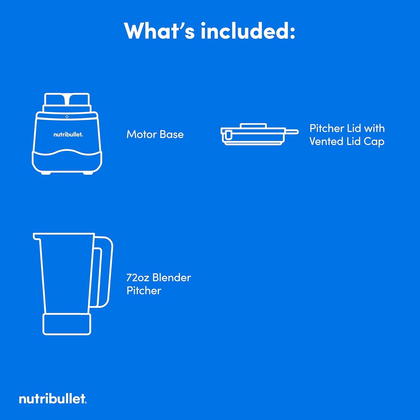 Nutribullet Power Core™ Blender - High-Performance Smoothie Maker | Compact Design for Easy Use