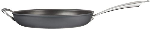 Cuisinart Dishwasher Safe Hard-Anodized 12-Inch Open Skillet with Helper Handle