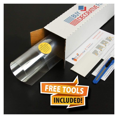 BDF S4MC Window Film Security and Safety 4 Mil Clear - 48in X 24ft