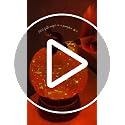 Glitter Lighted Pumpkin Snow Globe - 2PCS Halloween Fall Decor with Warm Orange LED