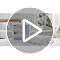 Waterproof Mattress Protector Queen Size Cooling Bed Cover - SureFit White